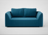Morven 2 Seater Sofa Smart Velvet Ocean Blue