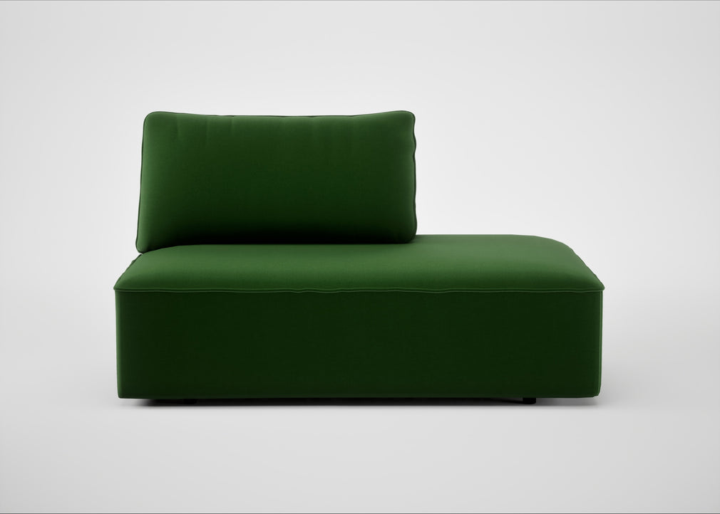 Morven Right Hand Facing Open End Unit Smart Velvet Forest