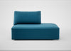 Morven Right Hand Facing Open End Unit Smart Velvet Ocean Blue