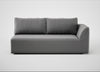 Morven Right Hand Facing 3 Seater Unit Smart Velvet Mercury