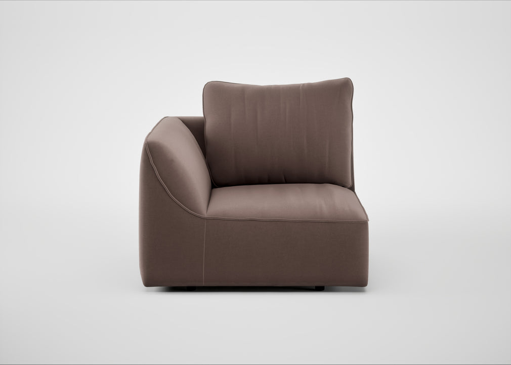 Morven Left Hand Facing Single Unit Smart Velvet Mouse