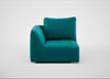 Morven Left Hand Facing Single Unit Smart Velvet Petrol