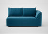 Morven Right Hand Facing 2 Seater Unit Smart Velvet Ocean Blue