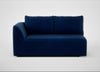 Morven Left Hand Facing 2 Seater Unit Smart Velvet Dusk