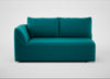 Morven Left Hand Facing 2 Seater Unit Smart Velvet Petrol