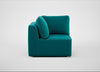 Morven Corner Unit Smart Velvet Petrol