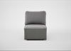 Morven Single Unit Smart Velvet Mercury