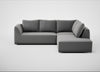 Morven Right Hand Facing Large Corner Sofa Smart Velvet Mercury