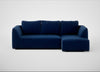 Morven Right Hand Facing Corner Chaise Sofa Smart Velvet Dusk