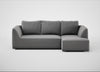 Morven Right Hand Facing Corner Chaise Sofa Smart Velvet Mercury
