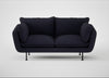 Allora 2 Seater Sofa Boucle Indigo / Black
