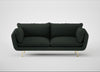 Allora 3 Seater Sofa Boucle Fern / Brass