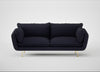 Allora 3 Seater Sofa Boucle Indigo / Brass