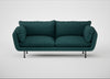 Allora 3 Seater Sofa Brushed Cotton Pine / Black