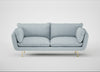 Allora 3 Seater Sofa Capelo Linen-Cotton Sea Shanty / Brass