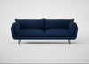 Allora 4 Seater Sofa Broad Weave Lagoon / Black