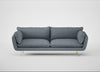 Allora 4 Seater Sofa Capelo Linen-Cotton Mineral / Brass