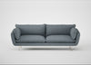 Allora 4 Seater Sofa Capelo Linen-Cotton Mineral / Stainless Steel