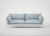 Allora 4 Seater Sofa Capelo Linen-Cotton Sea Shanty / Stainless Steel
