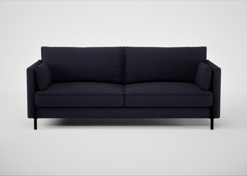 Tortona 3 Seater Sofa Boucle Indigo