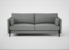 Tortona 3 Seater Sofa Boucle Steel