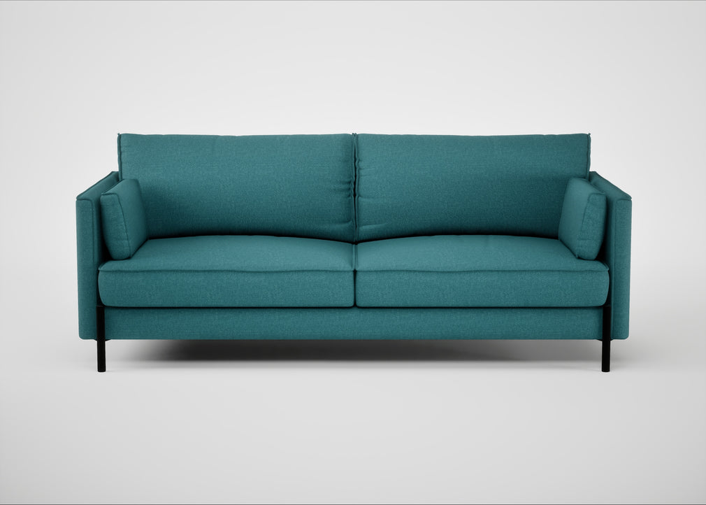 Tortona 3 Seater Sofa Brushed Cotton Cadet