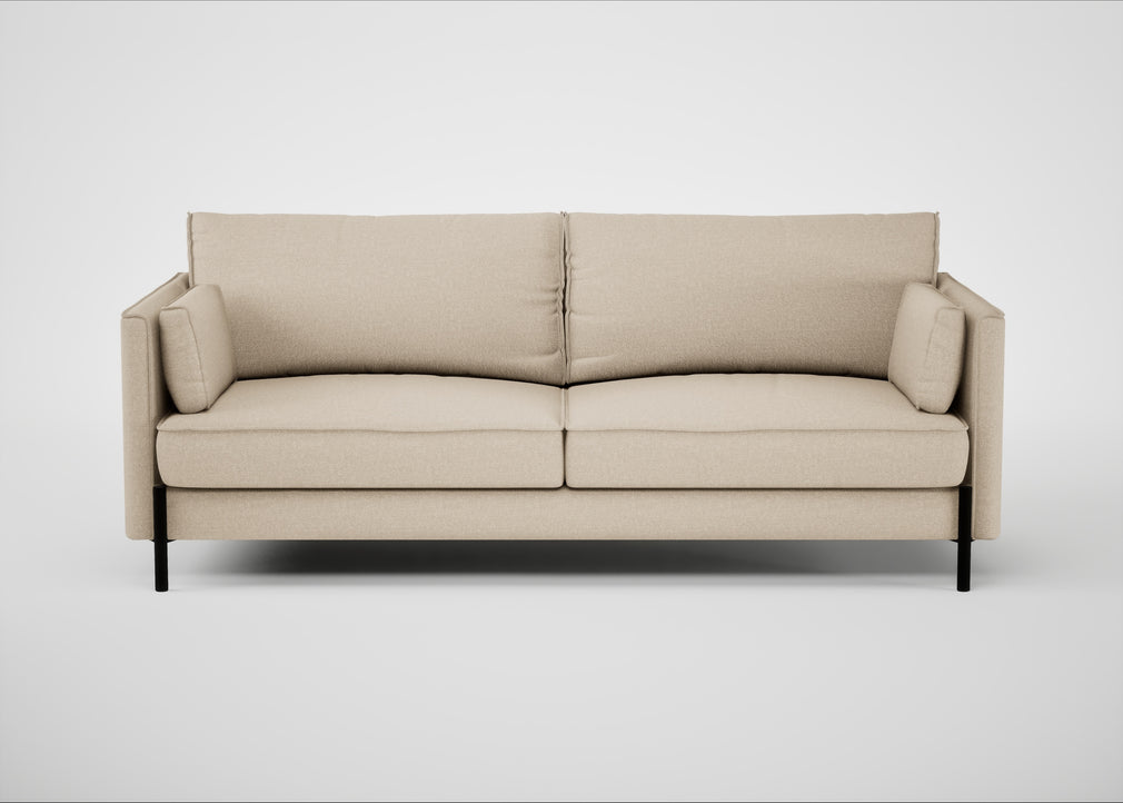 Tortona 3 Seater Sofa Brushed Cotton Oat