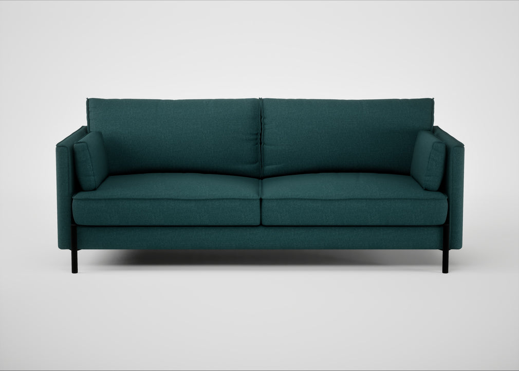 Tortona 3 Seater Sofa Brushed Cotton Pine
