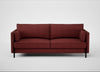 Tortona 3 Seater Sofa Capelo Linen-Cotton Etruscan Red