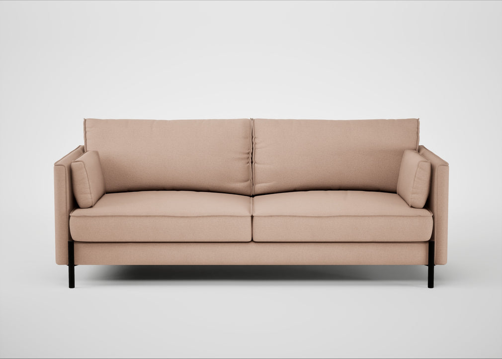 Tortona 3 Seater Sofa Capelo Linen-Cotton Rosedale