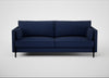 Tortona 3 Seater Sofa Melton Wool New Navy