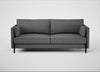 Tortona 3 Seater Sofa Melton Wool Shale