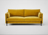 Tortona 3 Seater Sofa Smart Luxe Velvet Canary