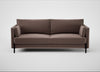 Tortona 3 Seater Sofa Smart Velvet Mouse