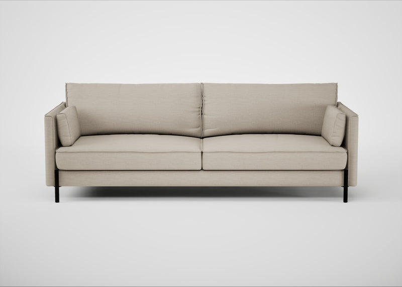 Tortona 4 Seater Sofa Broad Weave Putty