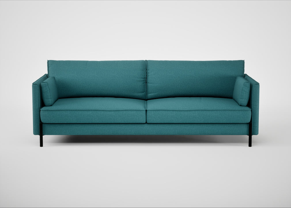 Tortona 4 Seater Sofa Brushed Cotton Cadet
