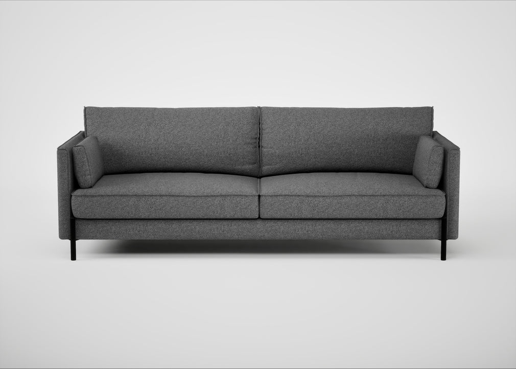 Tortona 4 Seater Sofa Melton Wool Shale