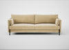 Tortona 4 Seater Sofa Smart Luxe Velvet Biscuit