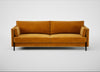 Tortona 4 Seater Sofa Smart Luxe Velvet Cognac