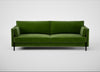 Tortona 4 Seater Sofa Smart Luxe Velvet Grass