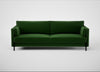 Tortona 4 Seater Sofa Smart Velvet Forest