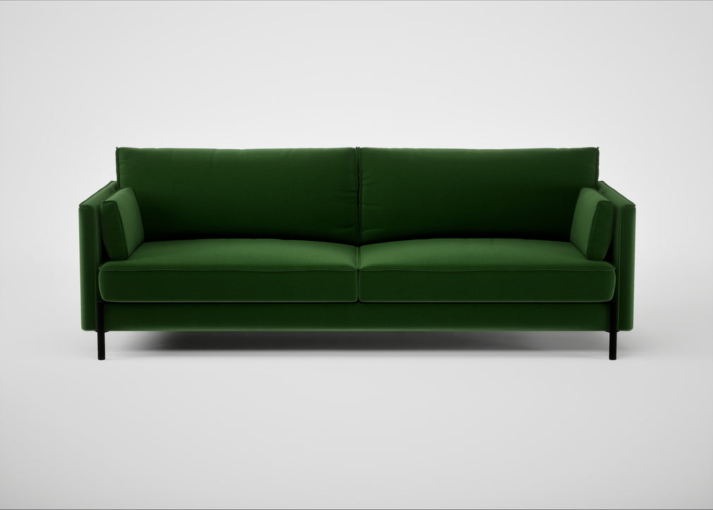 Tortona 4 Seater Sofa Smart Velvet Forest