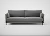 Tortona 4 Seater Sofa Smart Velvet Mercury