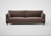 Tortona 4 Seater Sofa Smart Velvet Mouse