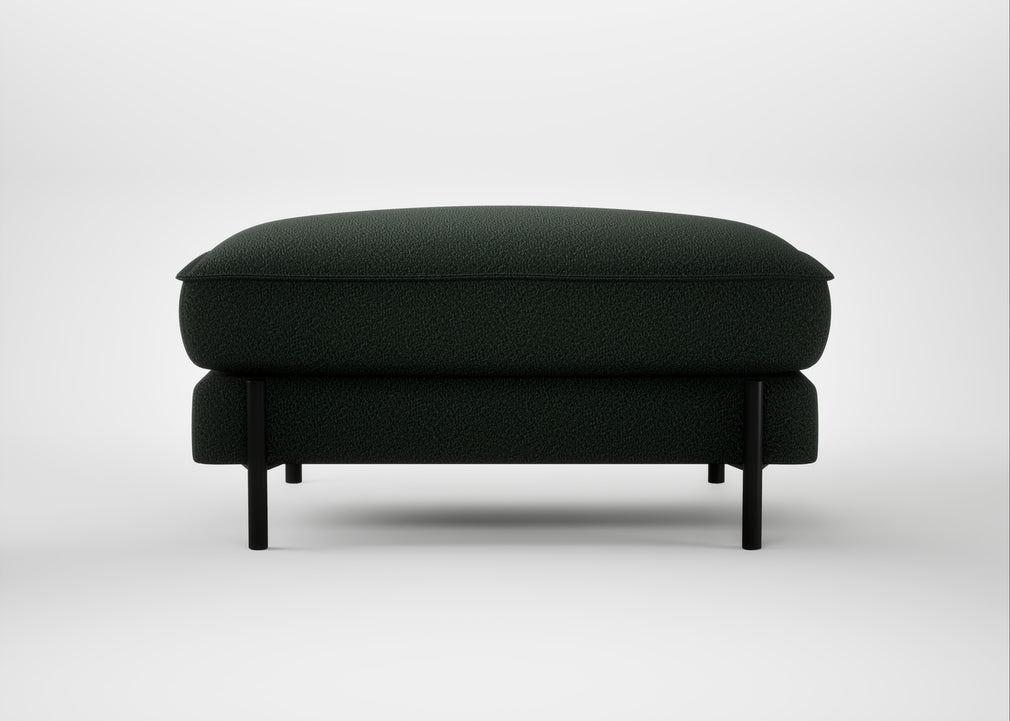 Tortona Footstool Boucle Fern
