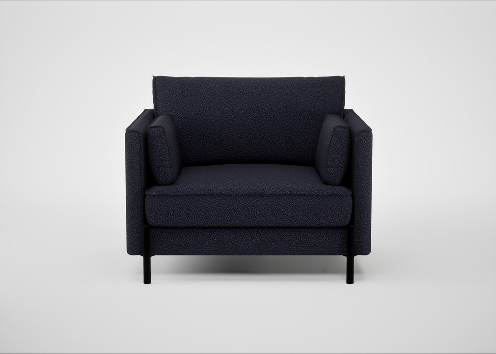 Tortona Armchair Boucle Indigo