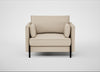 Tortona Armchair Brushed Cotton Oat