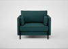 Tortona Armchair Brushed Cotton Pine
