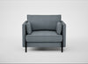Tortona Armchair Capelo Linen-Cotton Mineral