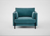Tortona Armchair Smart Luxe Velvet Airforce Blue